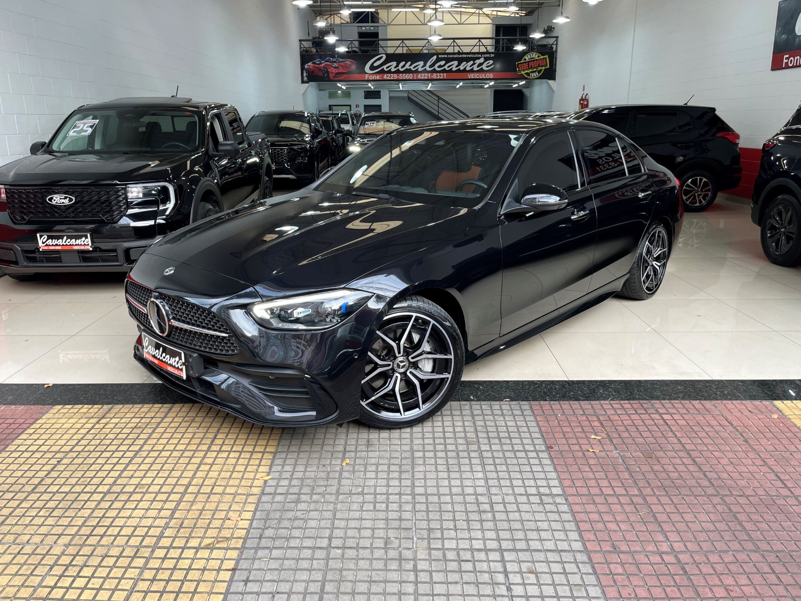 MERCEDES-BENZ C300 AMG LINE***2022***BLINDADO***HYBRIDO***